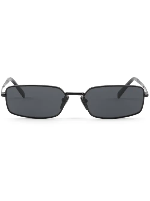 Lunettes de soleil tintées à monture rectangulaire - Prada Eyewear - Modalova