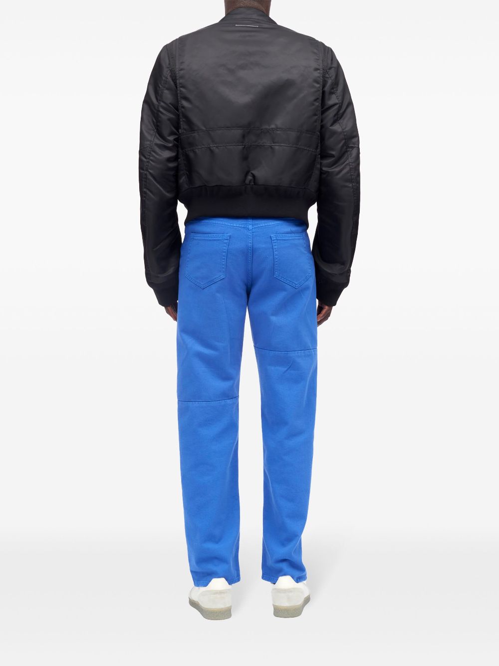 MM6 Maison Margiela classic-collar padded jacket Men