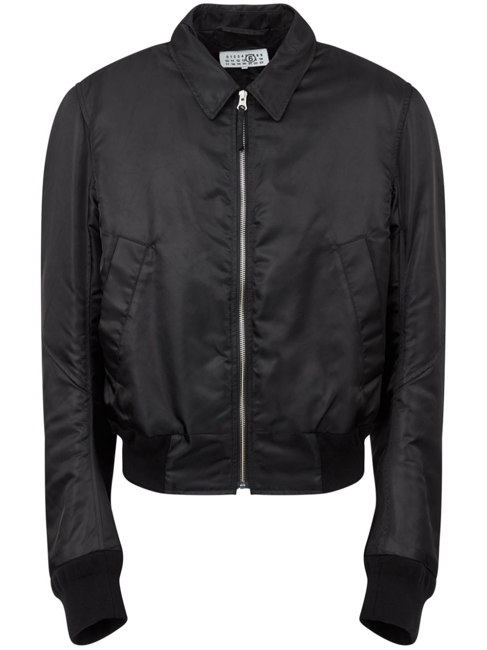 MM6 Maison Margiela classic-collar padded jacket Men