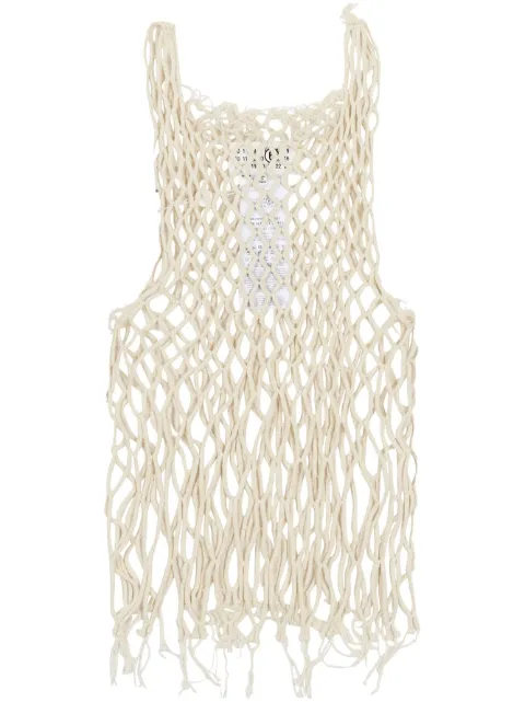 MM6 Maison Margiela crochet tank top Men