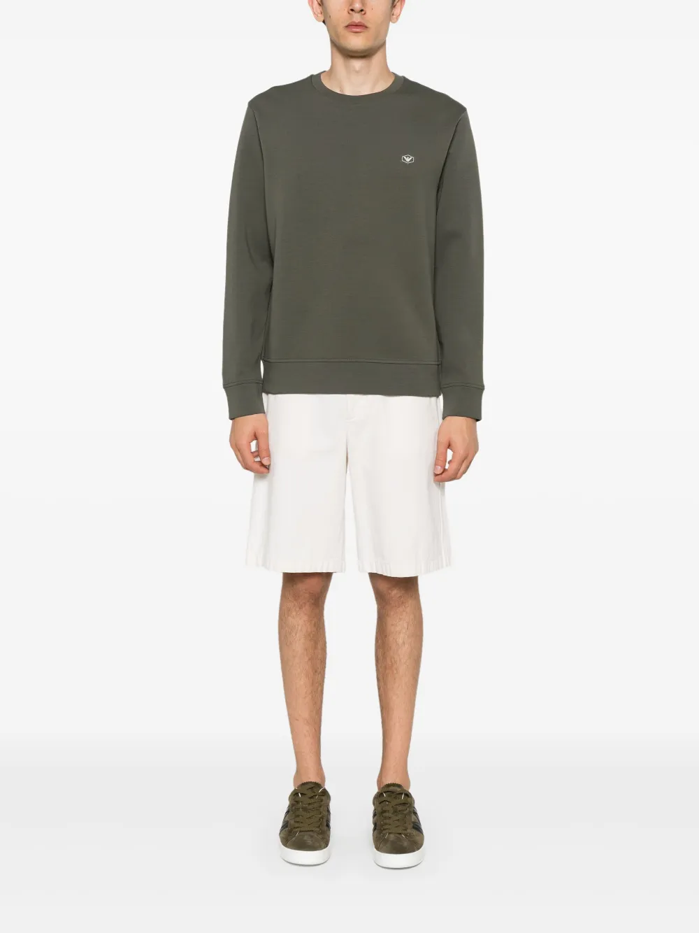 Emporio Armani T-shirt met logo - Groen