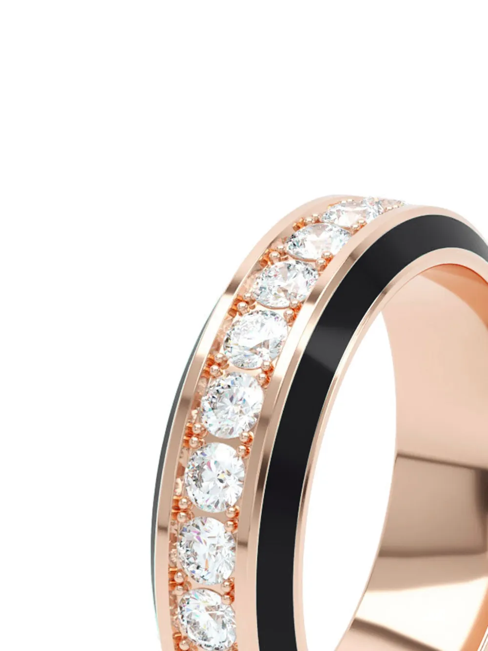 LOEV  18K rose gold Eternity diamond ring | Image 2