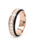 LOEV 18K rose gold Eternity diamond ring - Pink