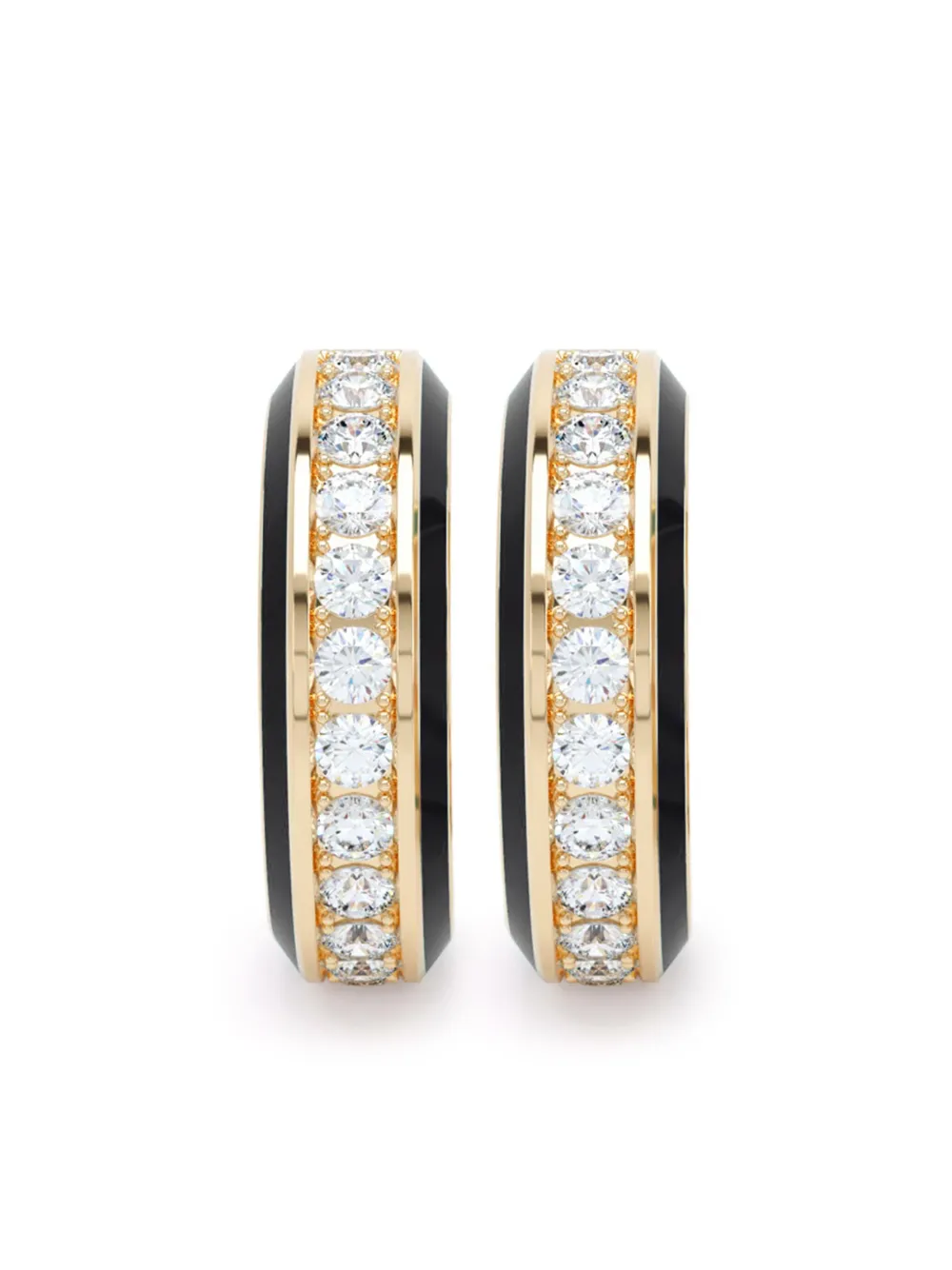 LOEV  18kt yellow gold Eternity diamond earrings | Gold | Image 1