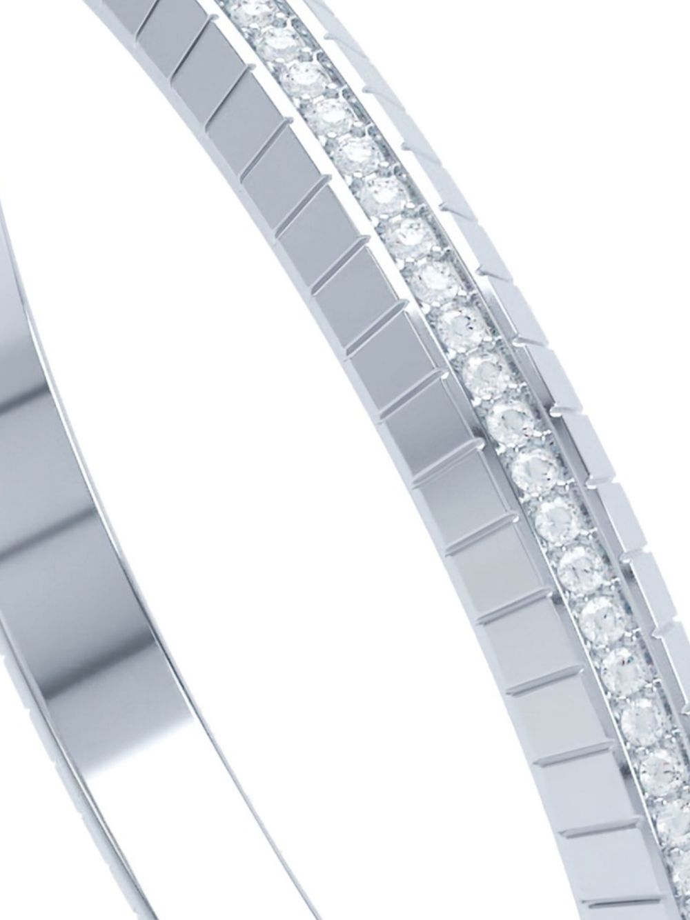 LOEV 18K white gold Eternity diamond bracelet - Grijs