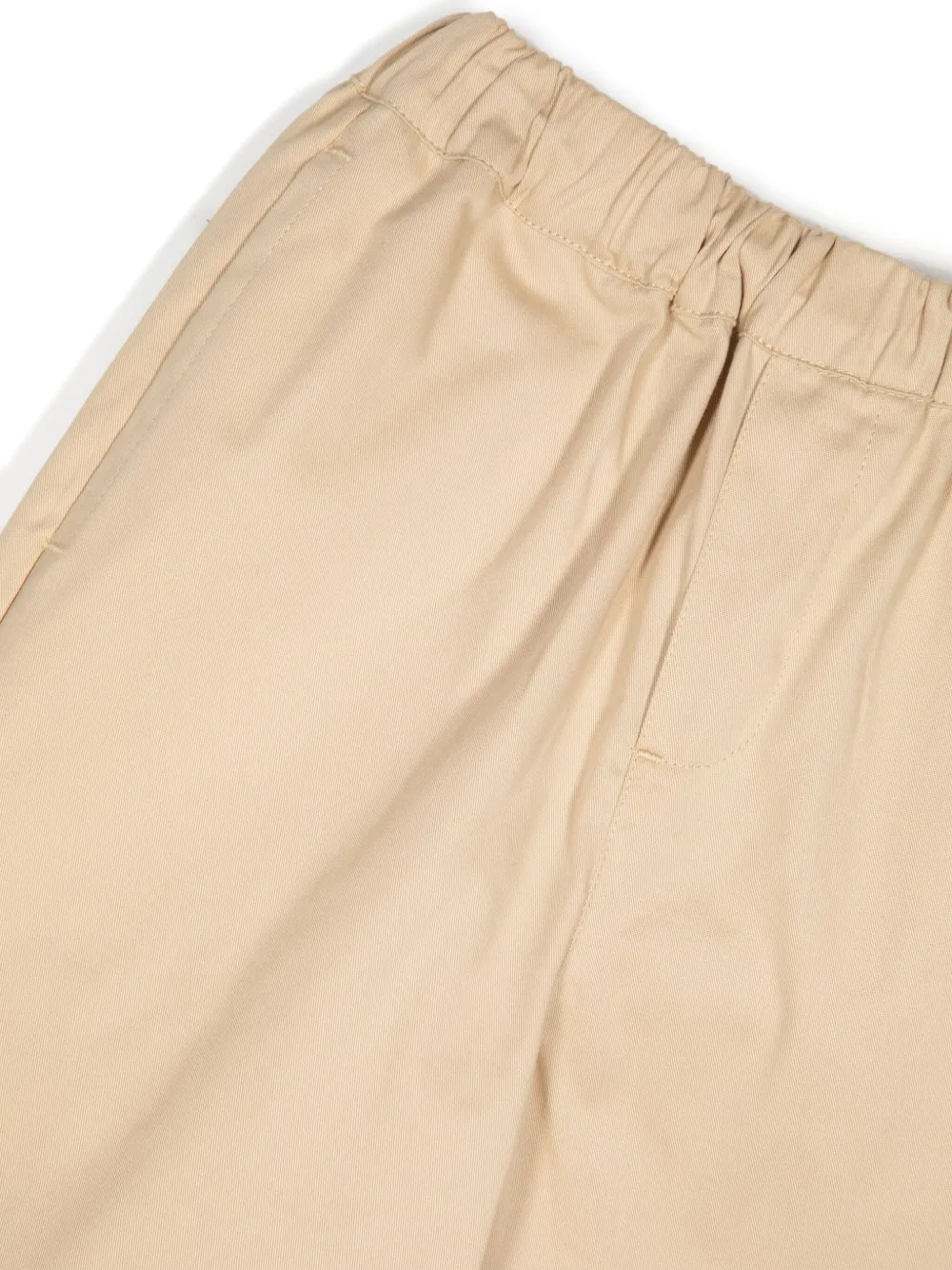 KINDRED ELASTICATED-WAISTBAND ORGANIC COTTON TROUSERS