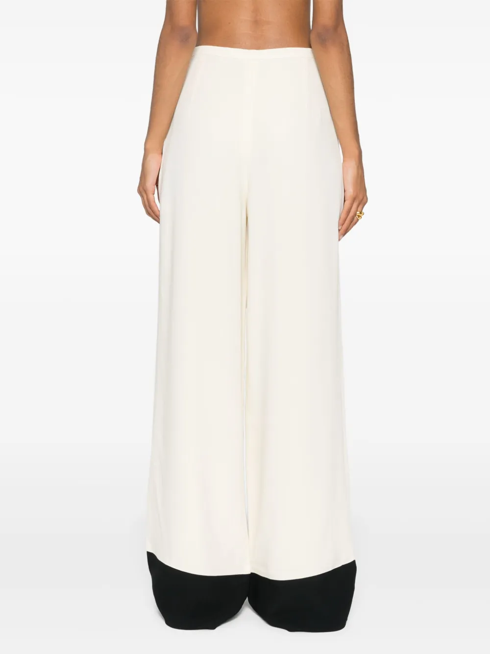 TALLER MARMO MARLENE CORNICHE PALAZZO TROUSERS