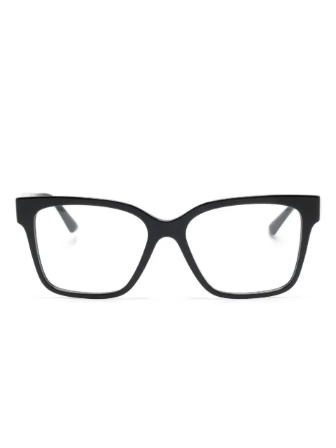 Jimmy Choo Eyewear glitter oversize-frame glasses