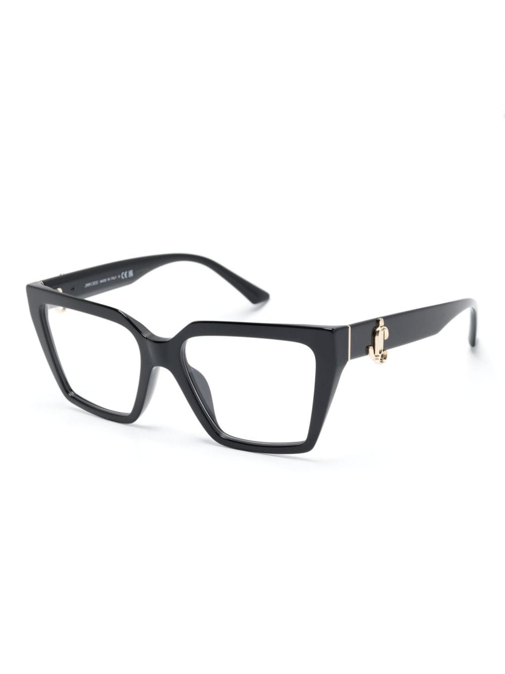 Jimmy Choo Eyewear Bril met oversized montuur - Zwart