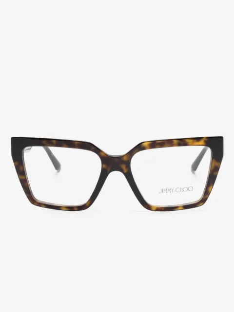 Jimmy Choo Eyewear butterfly-frame glasses