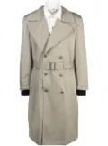 MM6 Maison Margiela belted double-breasted coat - Neutrals