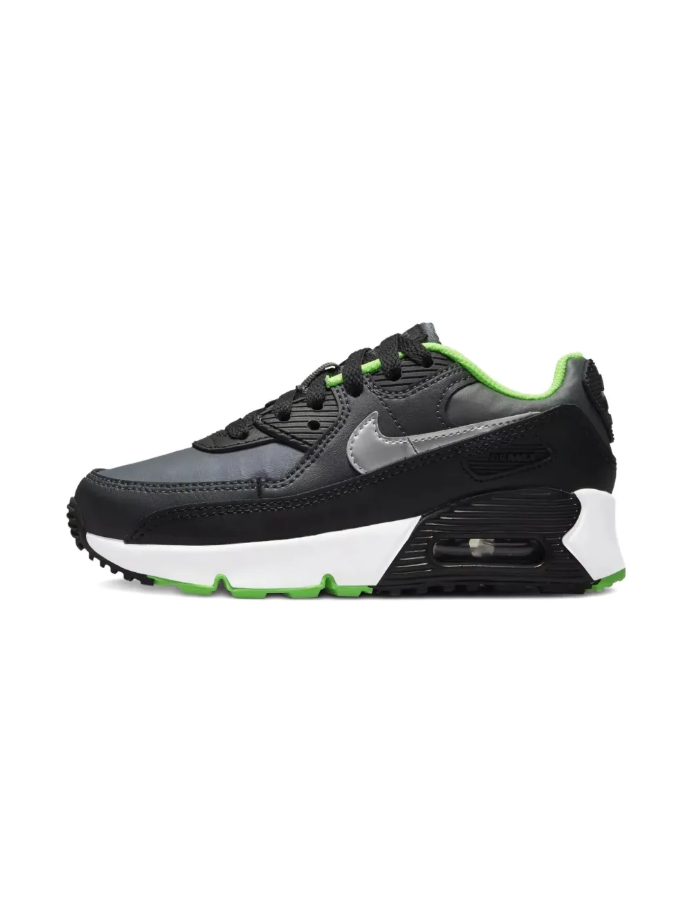 Nike Kids Air Max 90 LTR "Black Chrome" sneakers Zwart