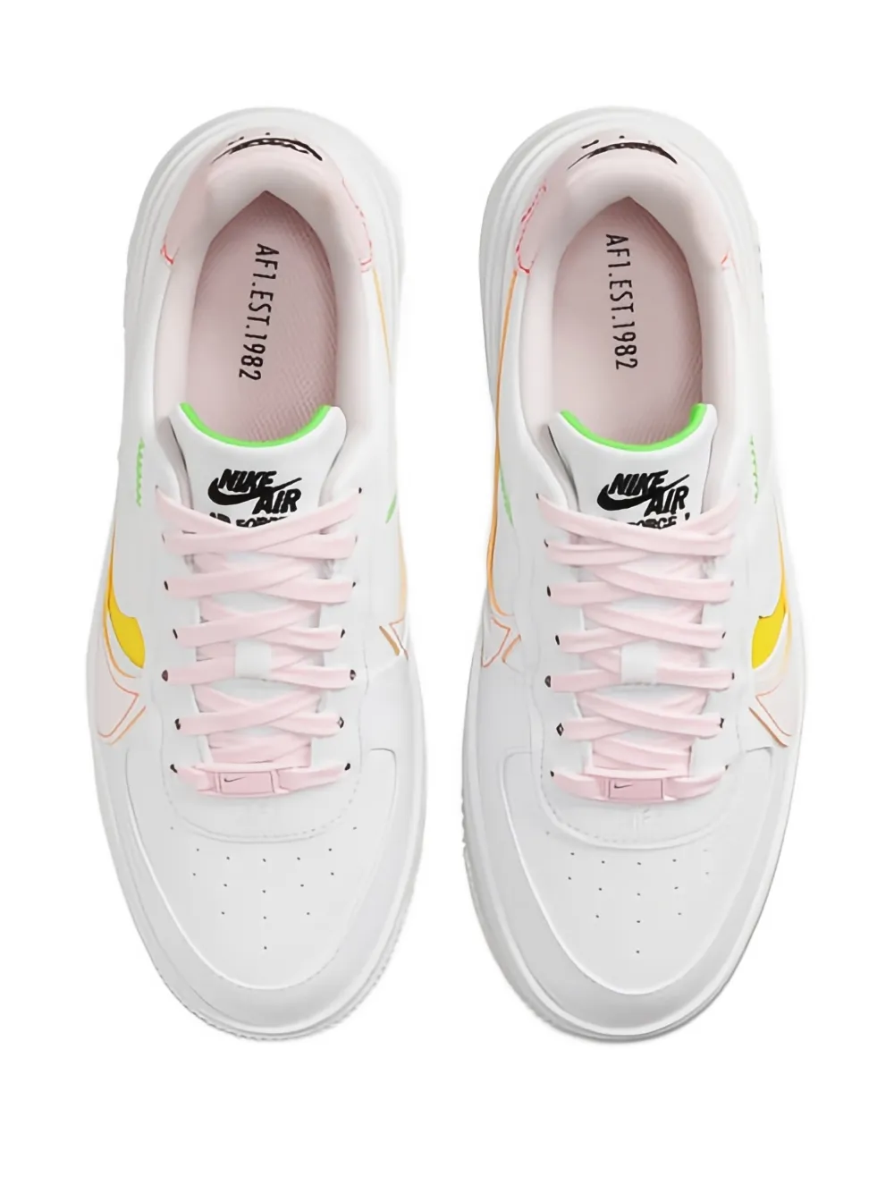 Nike Air Force 1 Plt.af.orm "Pearl Pink" sneakers White