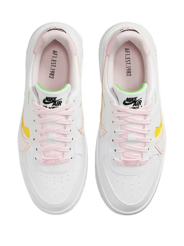 Nike Baskets Air Force Pearl Pink Blanc FARFETCH FR