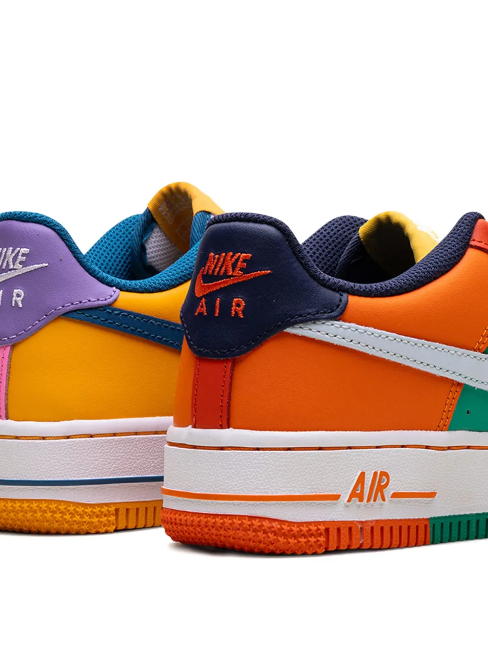 Nike Air Force 1 What The Af1 "multi-color" Sneakers In Yellow