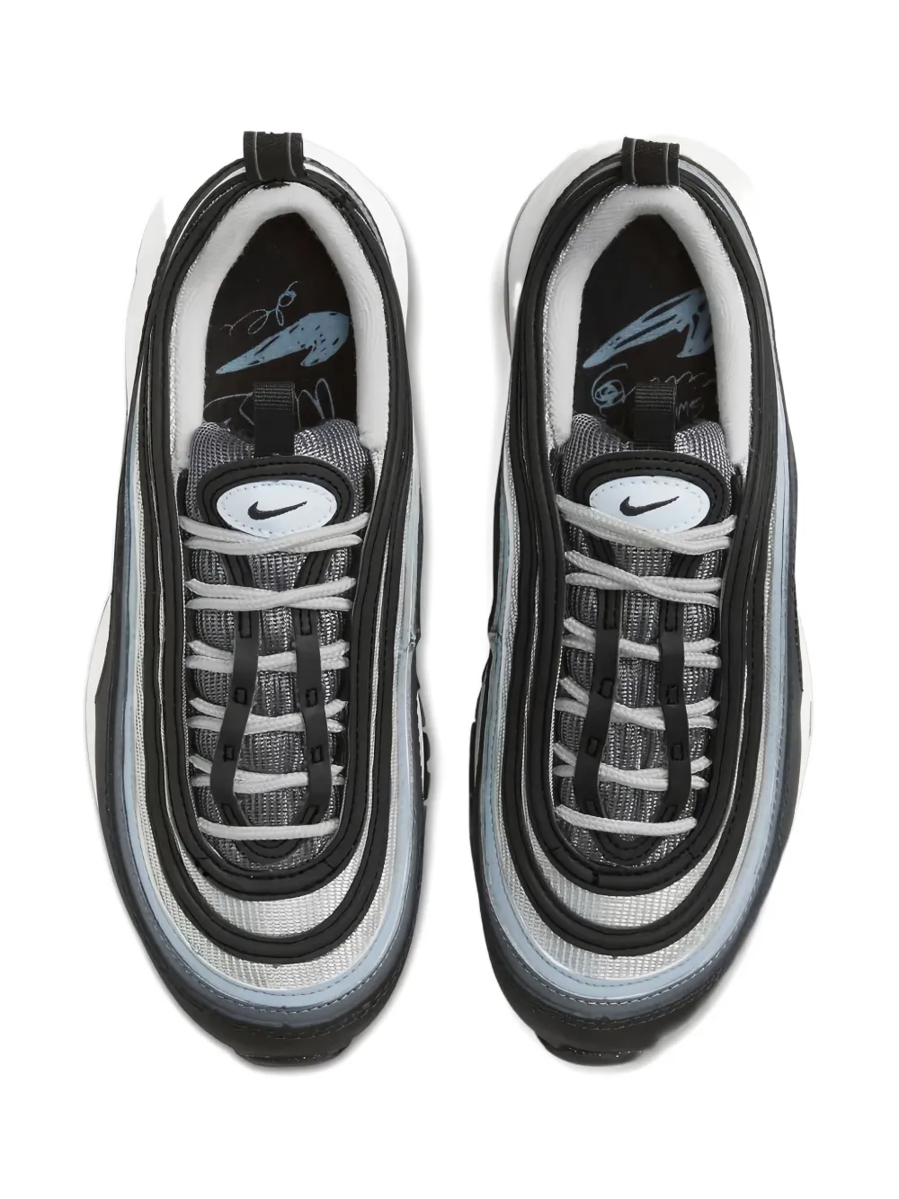 Nike Kids Air Max 97 "Black Iron Grey" sneakers