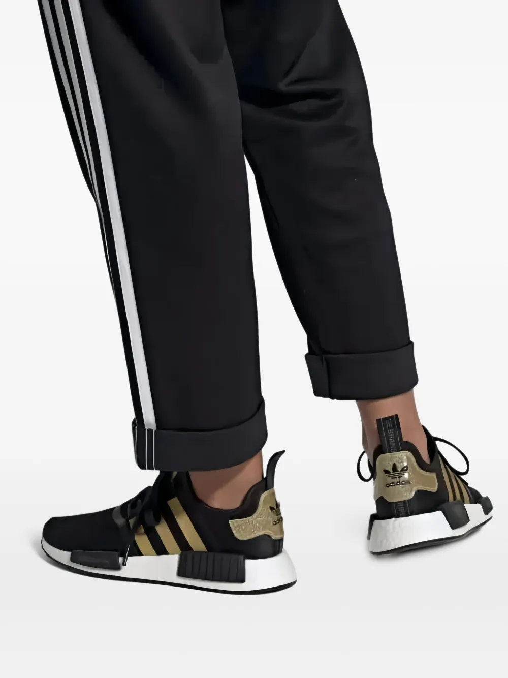 Adidas NMD R1 "Black/Gold" Sneakers | Black | FARFETCH