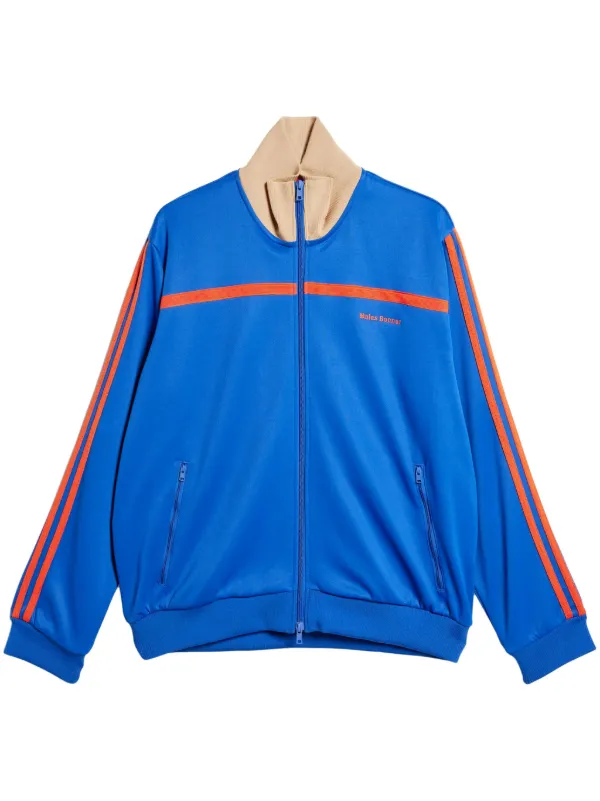 Adidas x Wales Bonner zip up Track Jacket Blue FARFETCH IE