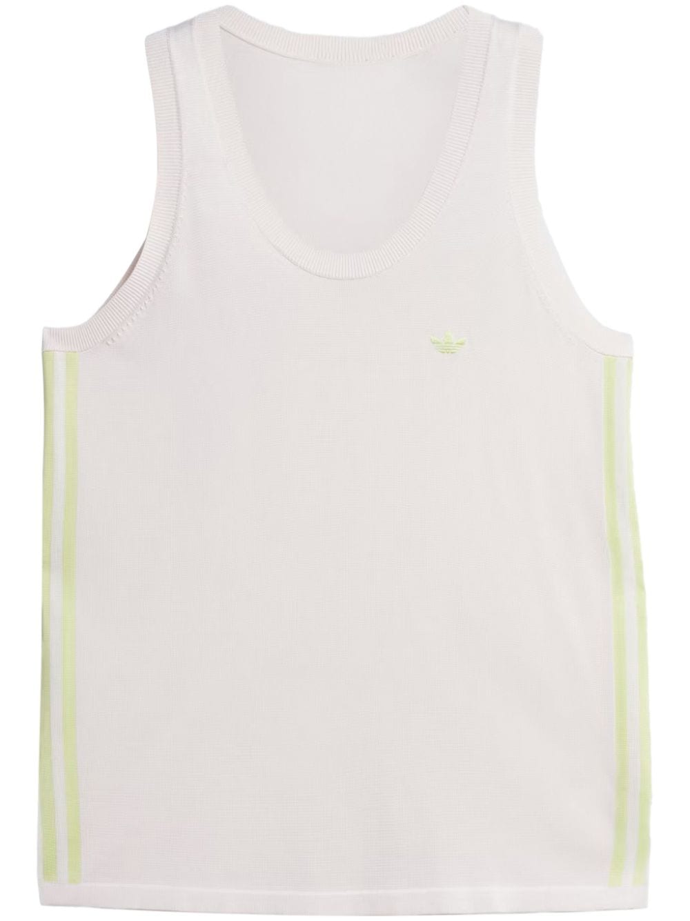 Adidas Originals Logo-embroidered Sleeveless Top In White
