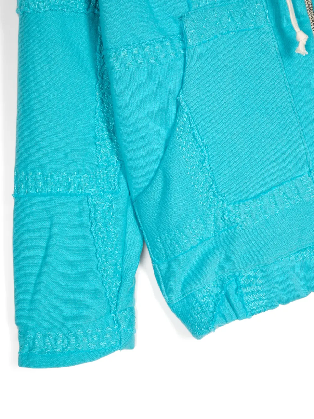 By Walid Gebreide katoenen tanktop Blauw