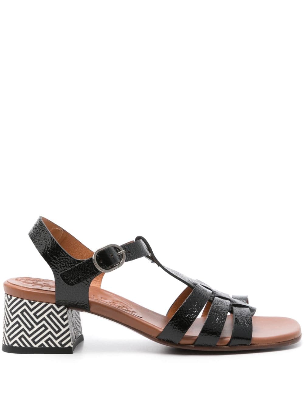 Chie Mihara Quakin 35mm sandals Black