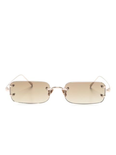 Linda Farrow Taylor rectangle-frame sunglasses