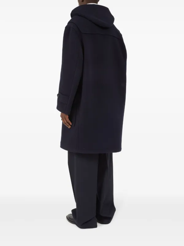 Maison Margiela フーデッド コート | ブルー | FARFETCH JP