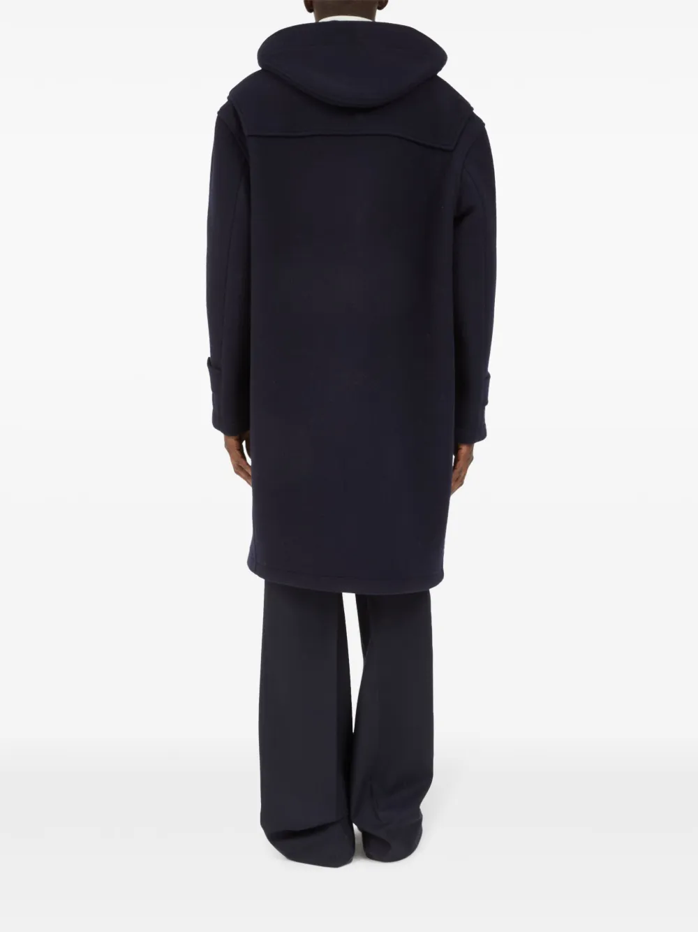 Cheap Maison Margiela hooded wool coat Men