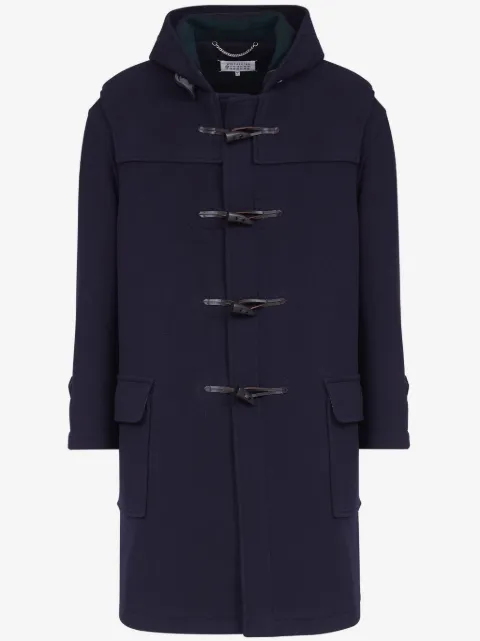 Maison Margiela hooded wool coat