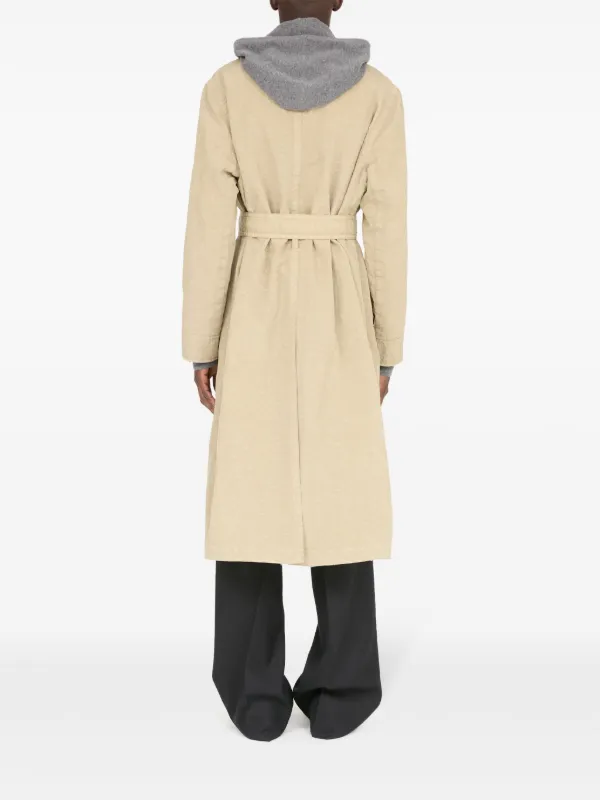 Maison Margiela キャンバス トレンチコート | ニュートラル