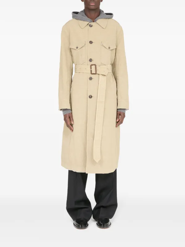 Maison Margiela キャンバス トレンチコート | ニュートラル