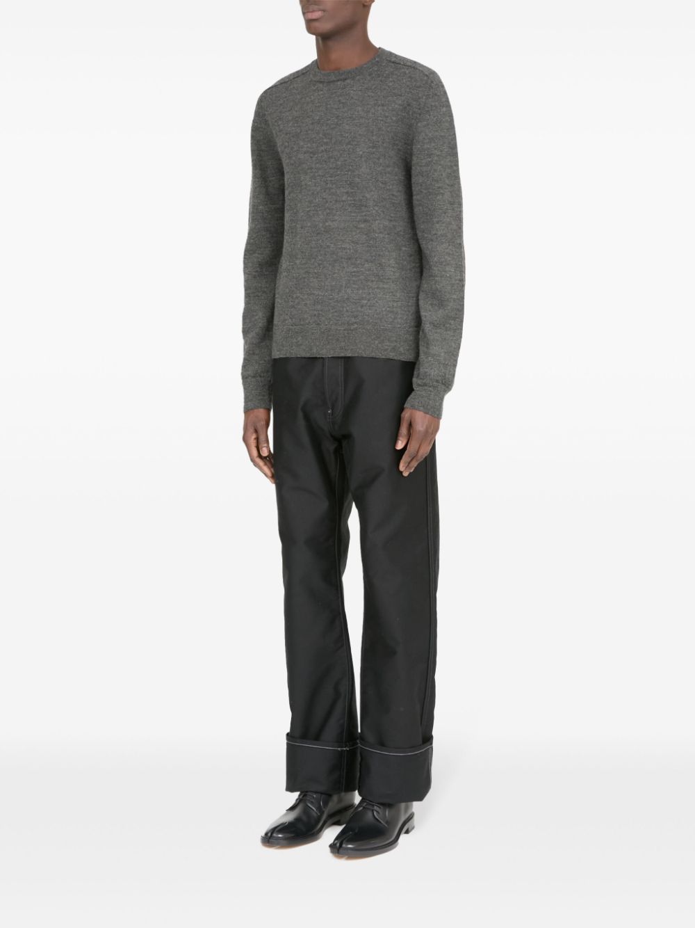 Maison Margiela elbow-patch wool sweater Men