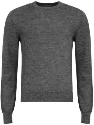 Jil Sander クルーネック セーター | グレー | FARFETCH JP