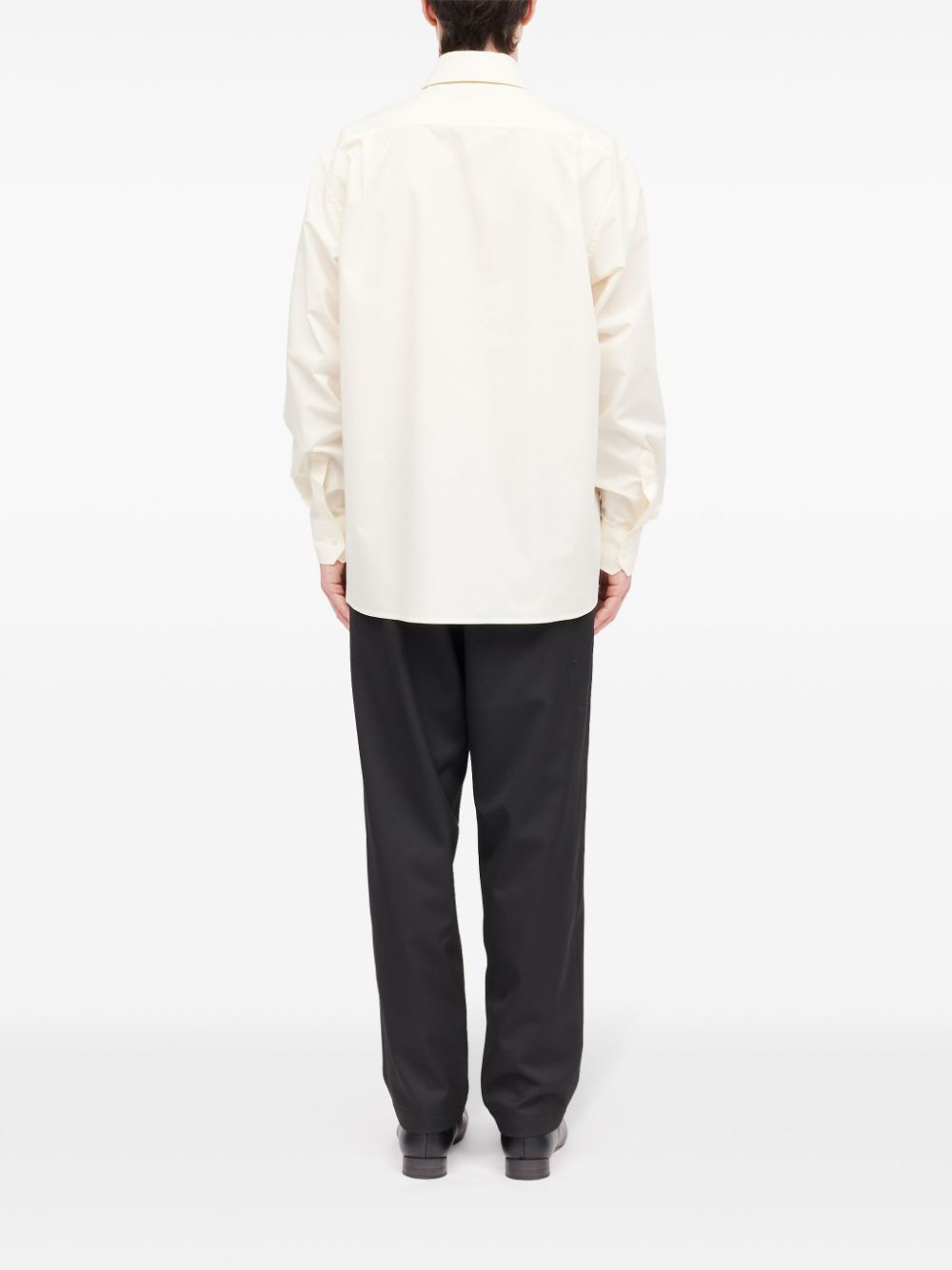 MM6 Maison Margiela numbers-motif cotton shirt Men