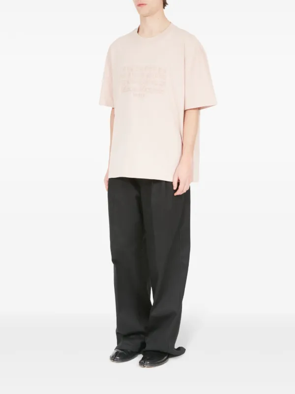 Tシャツ・カットソー MAISON MARGIELA LOGO EMBROIDERED COTTON T-SHIRT 24956693_55167449_600.jpg