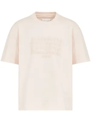 Maison Margiela 20AW エンブロイダード ロゴ Tシャツ - メルカリ