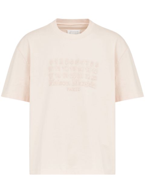 Maison Margiela logo-embroidered cotton T-shirt Men