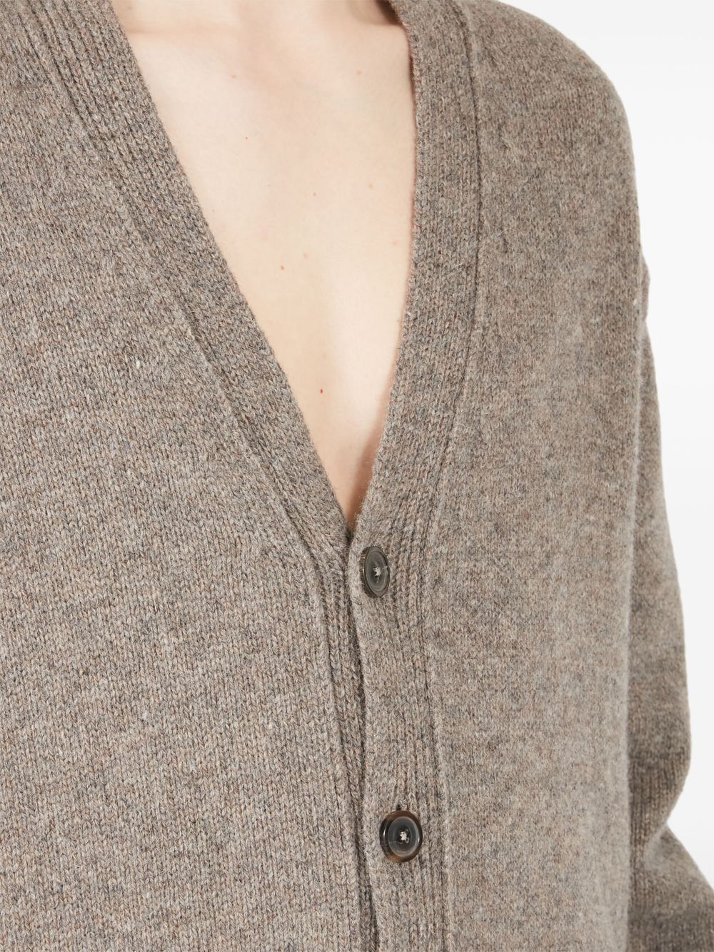 Maison Margiela v-neck wool cardigan Men