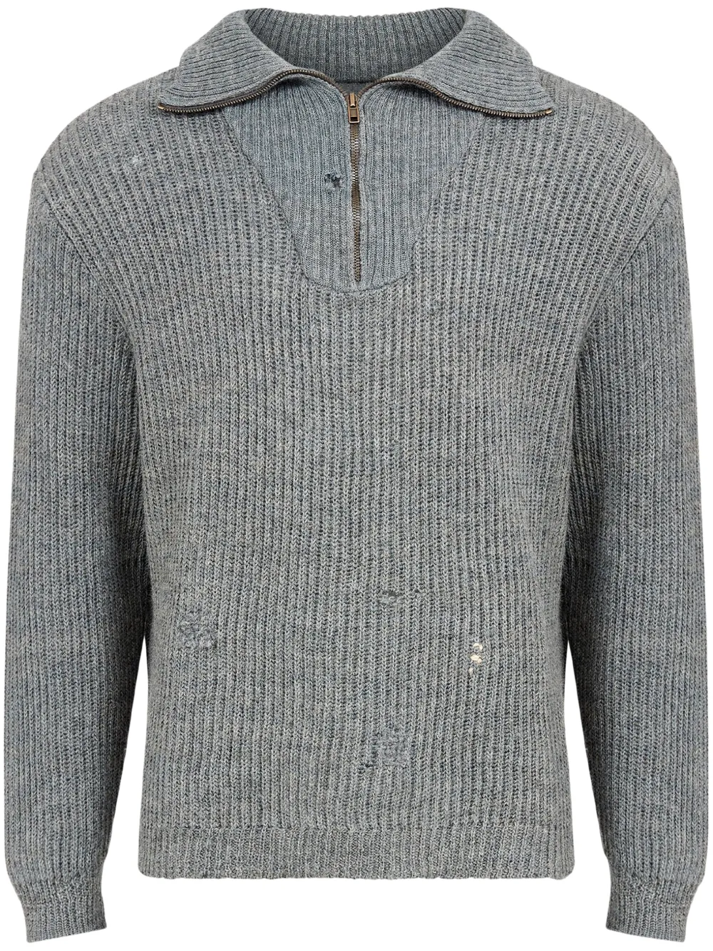 Maison Margiela Summer Shetland sweater - Grey