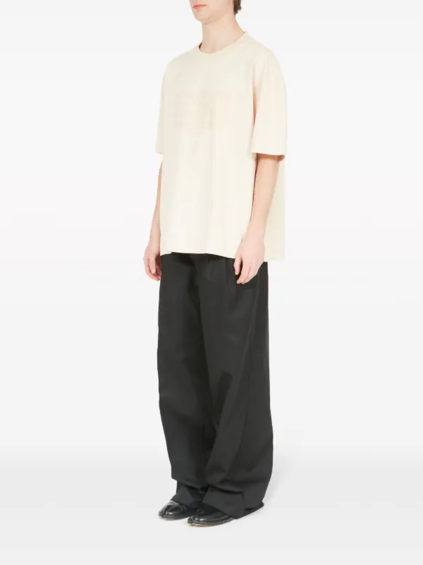 Maison Margiela numbers-embroidered Cotton T-shirt