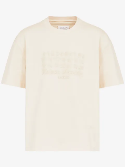 Maison Margiela embroidered logo T-Shirt