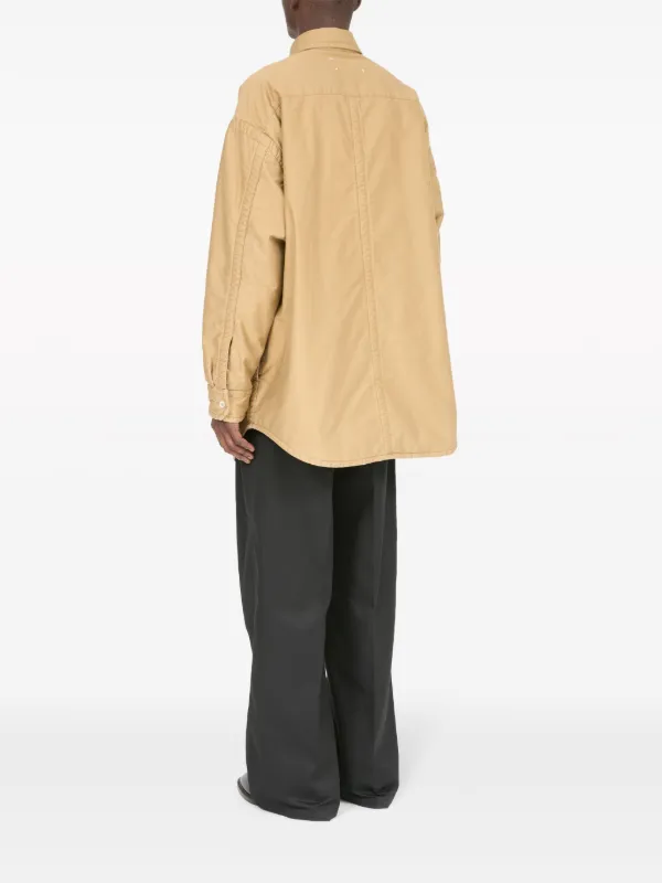 Maison Margiela オーバーサイズ シャツ | ニュートラル | FARFETCH JP