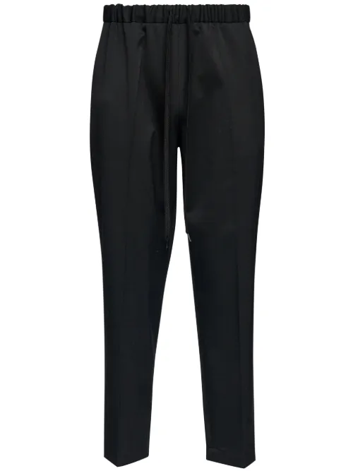 Pantalon de tailleur à lien de resserrage - MM6 Maison Margiela - Modalova