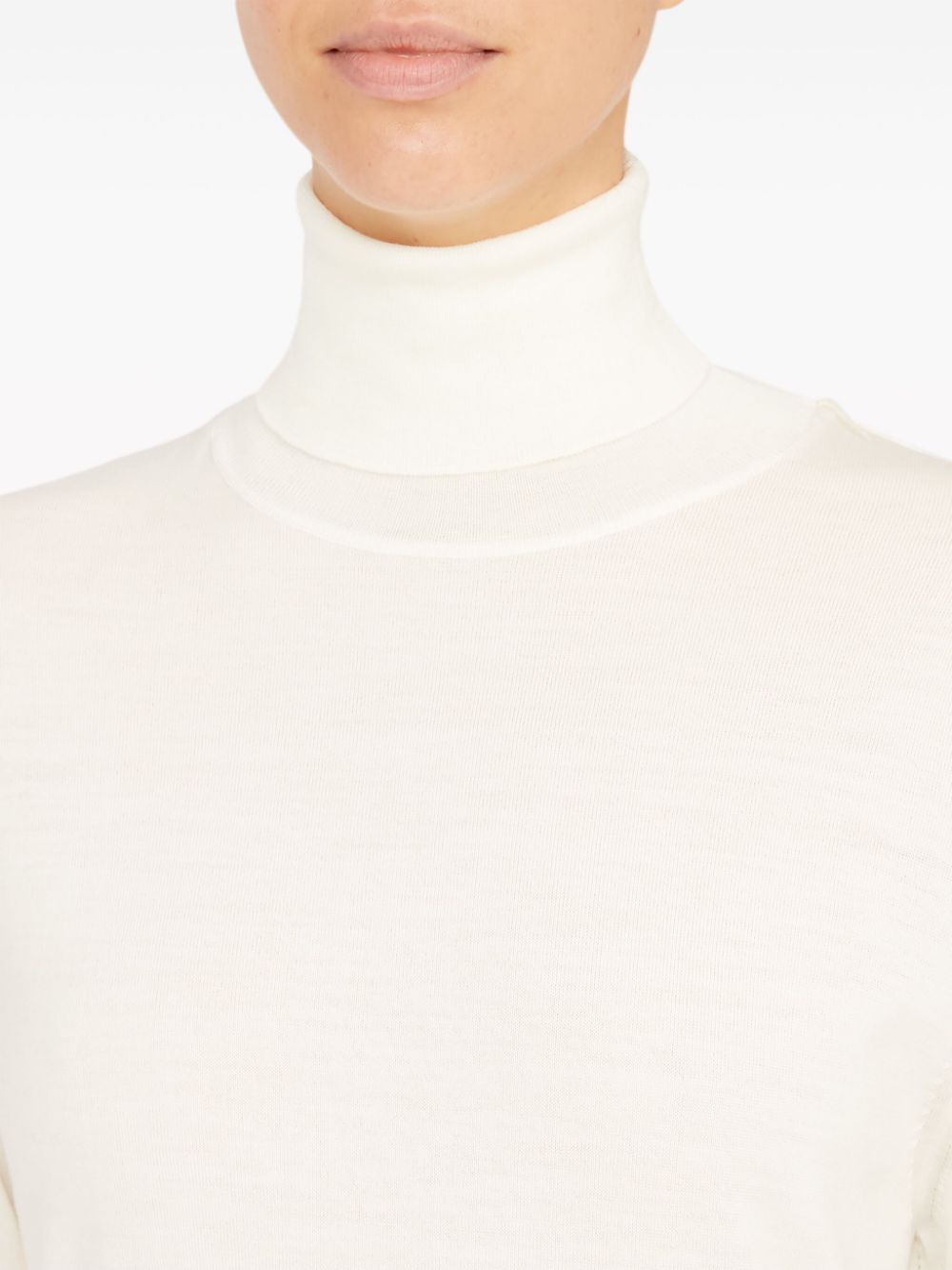 Maison Margiela high-neck merino-wool jumper Men