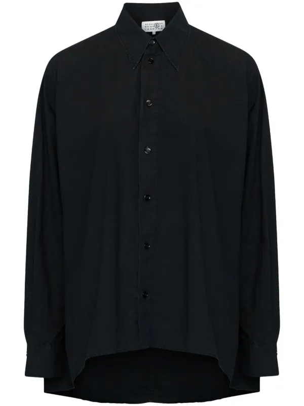mm6 Maison Margiela シャツ DENIM WESTERN SHIRT LIGHT BLUE - MM6 MAISON MARGIELA