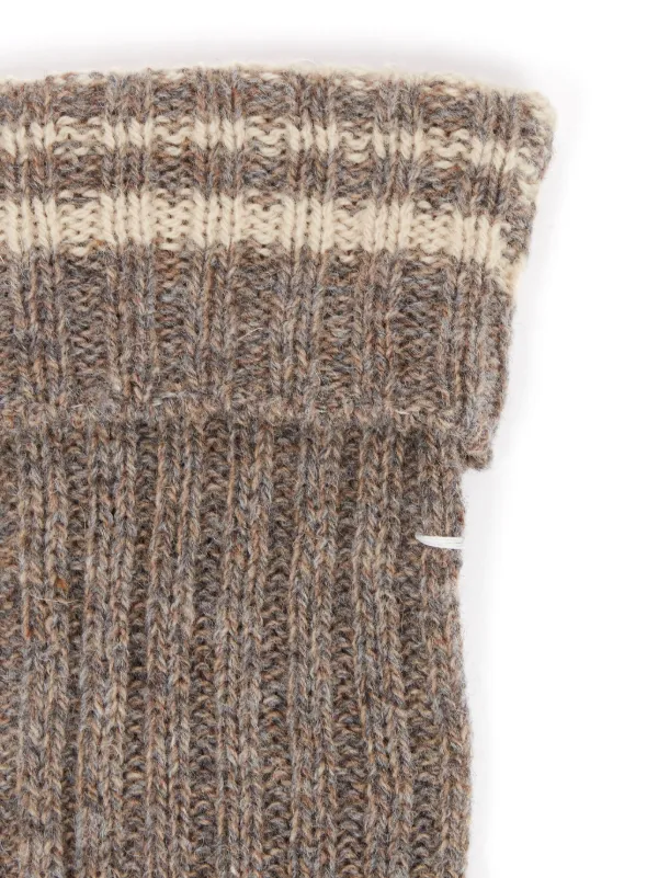 直営店◆Maison Marghiera◆シェットランドウールソックス Maison Margiela Shetland 靴下 | グレー | FARFETCH JP