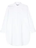 Alberto Biani cotton smoking shirt - White