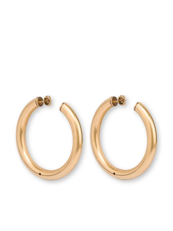 【超目玉枠】 Moschino JP FARFETCH | ゴールドトーン | フープピアス アクセサリー