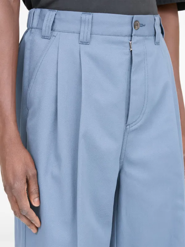 Maison Margiela Skater Chino Trousers | Blue | FARFETCH