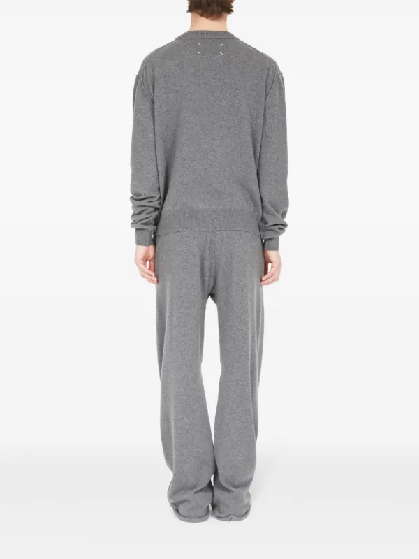 Maison Margiela pouch-pocket Sweater | Grey | FARFETCH